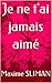 Je ne t'ai jamais aimé: Ceux qui aiment trop vite… Chroniques du désir qu’on répète sans jamais le vivre (Box Anti-Hollywood 2026) (French Edition)