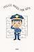 Police Drawing Maze For Kids: Drawing Maze