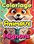 Coloriage Animaux Mignons Enfants 4-8 ans: Livre de Coloriage Kawaii avec 50 Dessins Faciles et Amusants pour Développer la Créativité (French Edition)