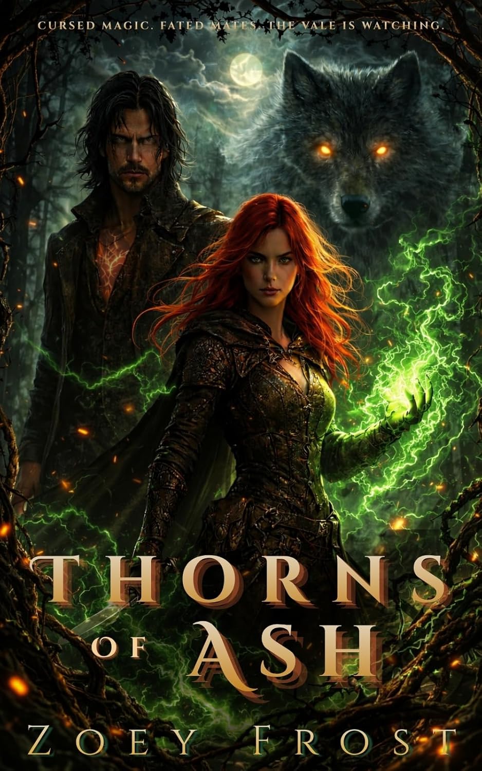 Thorns of Ash: A Dark Enemies-to-Lovers Wolf Shifter Romance of Blood, Magic, and a Bond That Refuses to Break (The Vale Series Book 1)