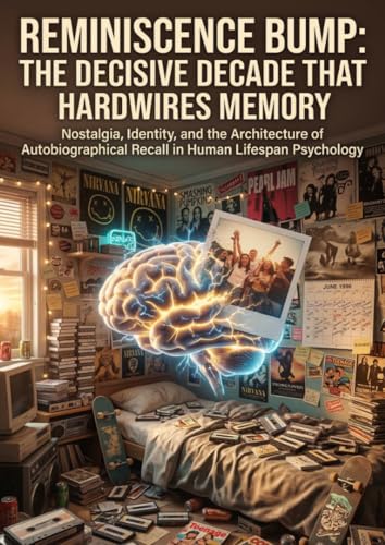 Reminiscence Bump: The Decisive Decade That Hardwires Memory: Nostalgia, Identity, and the Architecture of Autobiographical Recall in Human Lifespan Psychology (Paperback)