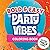 Party Vibes! Bold and Easy Coloring Book: 100 Simple & Large Print Designs for Kids, Adults, and Seniors with Thick Lines for Stress Relief and Relaxation. (Bold and Easy Thick Lines coloring books)