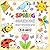 Spring Coloring Book for Toddlers 1-3 Years: Cute Animals and Simple Designs, Big, Fun & Easy Pictures to Learn