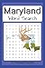 Maryland Themed Word Search Puzzle Book: Easy to Read Word Find
