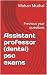 Assistant professor (dental...