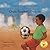 Let's Play Football: With African Animals in English and Hindi-Latin