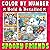Color By Number Bold & Detailed Spooky Friends: A Cozy-Creepy Journey for Gentle Fun, Relaxation, and Playful Eerie Charm