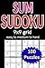 Sum Sudoku 9x9 grid easy to medium to hard: 100 puzzles