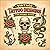 Vintage Tattoo Designs Coloring Book: Classic Vintage Tattoo Designs with Skulls, Roses, Daggers and More - Single-Sided Black Pages to Prevent Bleed-Through