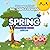 spring coloring book for kids aged 4-8