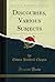 Discourses, Various Subjects