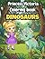 Princess Victoria: Dinosaur Coloring Book for Girls | 50+ Cute & Fun T-Rex, Triceratops & Jurassic Adventure Pages (Ages 3–8) (The Magical World of Princesses and Princes)