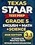 Texas STAAR Grade 5 English, Math, and Science (3-in-1): Complete Workbook for English, Mathematics, and Science with 14 Full-Length Practice Tests, ... Guide (Texas Staar Test Prep Series Grade 5)
