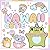 Kawaii Cuties Coloring Book