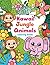 Kawaii Jungle Animals Coloring Book: Cute and Adorable Animals with Easy Coloring Pages for Boys and Girls