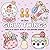 Girly Things Coloring Book: Bold and Easy Designs for Relaxation: Cute Fashion, Beauty, Self-Care and Cozy Girly Illustrations for Adults and Teens