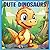 CUTE DINOSAURS Coloring Book