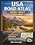 USA Road Atlas 2026–2027 Large Print: Fully Updated Maps, Easy Navigation, Scenic Routes, National Parks, RV Parks, Fuel Stops & Travel Planner