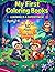 My First Big Coloring Book for Toddlers Ages 2-4: 50 Simple Coloring Pages with Sight Words | Fun and Easy Learning Activities with Animals, Foods, Toys, Sports & Vehicles
