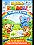 Colourful Animals: Fun Coloring Book For Kids Aged 3 to 6: Fun and Easy Cute Animals Coloring Pages for Toddlers & Preschoolers | Big Simple Designs for Boys and Girls | Early Learning Activity Book