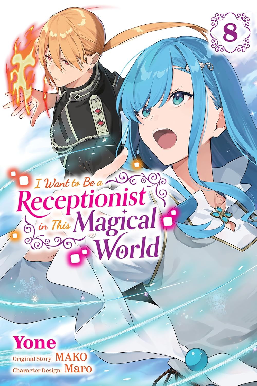 I Want to Be a Receptionist in This Magical World, Vol. 8