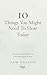 10 Things You Might Need To Hear Today: Thoughts and Quotes for Neurodivergent Minds
