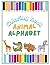 Animal Alphabet Coloring Book