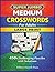 Super Jumbo Medium Crosswords for Adults: Large Print 450 Challenging Puzzles with Solutions