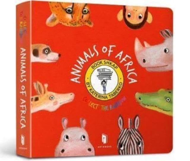 ARTBOOKS Animals of Africa. (Board Book)