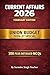 CURRENT AFFAIRS FEBRUARY 2026: 300+ MCQs Special Edition: In-Depth Union Budget 2026-27 Analysis for UPSC, SSC, Banking, and Railways