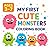 MY FIRST CUTE MONSTERS COLORING BOOK: 23 Cute Monsters Coloring Book