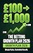 £100 to £1,000: The Betting Growth Plan 2026 (The Structured Betting Series Book 4)