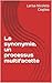 La synonymie, un processus multifacette (French Edition)