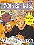 70th Birthday Mens Word Search Puzzle book: 70th Birthday Gift | Gifts for Men UK | Present for Senior | Present for Grandad | 70 Year old Gift | 70th ... | Large Print | Wordsearch | Gift for Dad