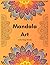 Mandala art coloring book
