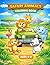 My First Safari Animals Coloring Book for Kids Ages 4-8: 50+ Cute & Easy Jungle Animal Pages | Big Simple Designs for Boys & Girls | Stress-Free Coloring Fun (Happy Animals Coloring Series)