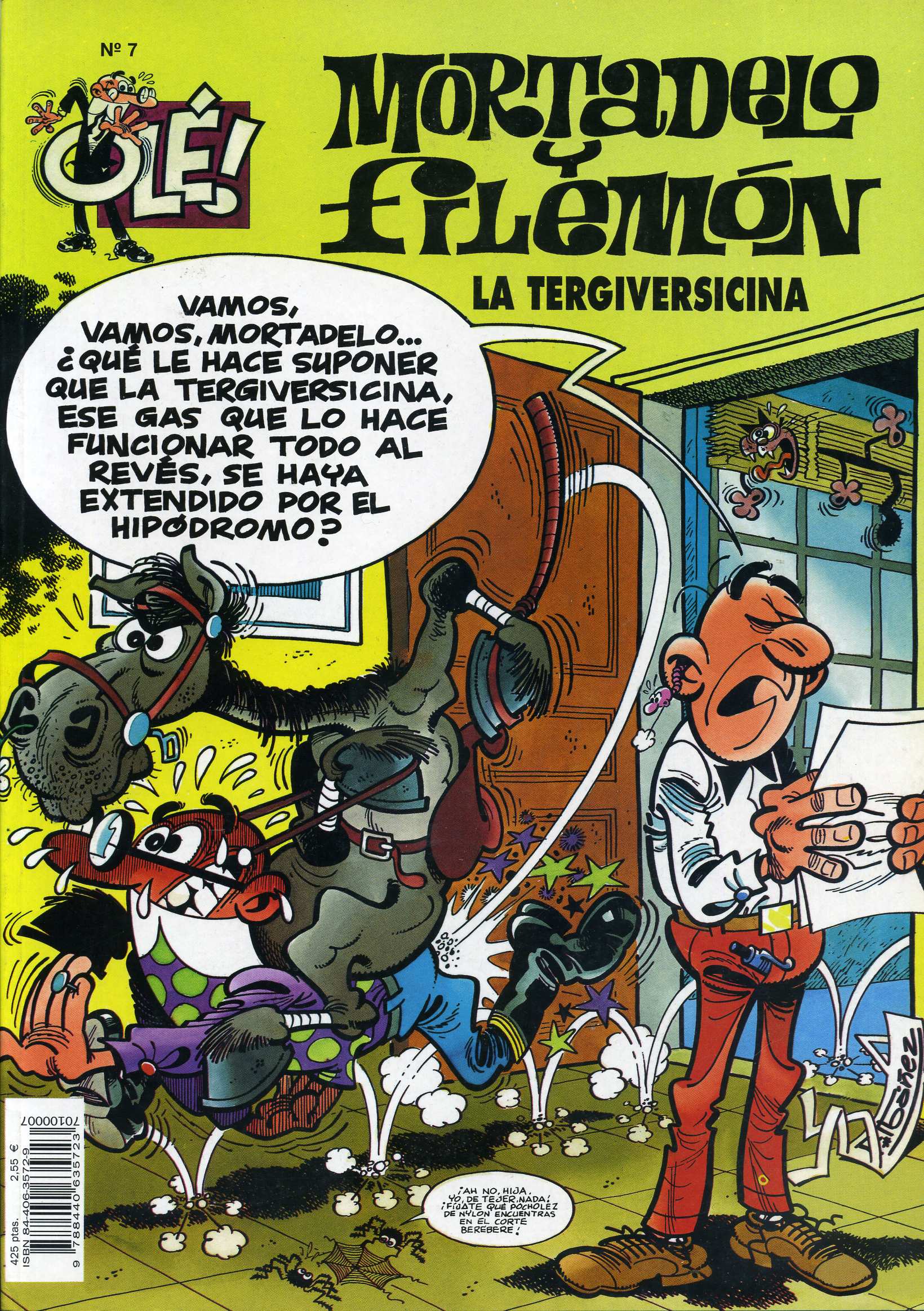 La tergiversicina (Mortadelo y Filemón, #105)