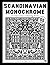 Scandinavian Monochrome Coloring Book: Over 55 One-Color Nordic Folk Art Designs of People, Animals, and Nature for Cozy Hygge Relaxation and Stress Relief