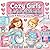 Cozy Girls Love Baking: Cute & Relaxing Coloring Book for Teens and Adults with Bold & Easy Designs