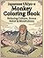 Japanese Ukiyo-e Monkey Coloring Book: Relaxing Culture, Stress Relief & Mindfulness Art