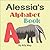 Alessia's Alphabet Book: A Children's Personalized Animal ABCs and 123s