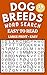 Dog Breeds Word Search: Large Print Easy Puzzles and easy to read