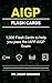 AIGP Flash Cards: 1,000 Digital Flash Cards to Help You Prepare for the IAPP AIGP Exam (Bare Metal Cyber Study Guides)