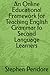 An Online Educational Framework for Teaching English Grammar to Second Language Learners