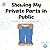 Showing My Private Parts in...
