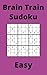 Purple Brain Train Sudoku Book, 9x9 Puzzles, 300 Pages, 5x8, Easy
