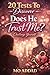 20 Tests to Discover: Does He Trust Me? Challenge Yourself: Unveiling His Hidden Confidence, The Ultimate Relationship Audit.
