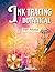 Ink Tracing Book for Adults : Flower Edition: A botanical ink tracing reverse coloring book for stress relief and relaxing