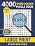 4000 WORD SEARCH PUZZLE BOOK: RELAXING WORD SEARCH PUZZLE BOOK FOR ADULTS AND SENIORS | LARGE PRINT (RELAXED MIND STUDIO LARGE PRINT WORD SEARCH PUZZLE BOOK COLLECTION)