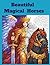 Beautiful Magical Horses: Mandala Coloring Pages Featuring Unicorns, Pegasi and Gothic Fantasy Designs (Magical Horses Coloring Book Series)